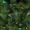 Northlight 7' Pre-Lit Slim Glacier Pine Artificial Christmas Tree - Multicolor LED Lights Image 3