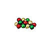 Northlight 72ct Red and Gold 2-Finish Glass Christmas Ball Ornaments 4" (100mm) Image 2