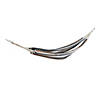 Northlight 73" Black and Brown Striped Double Brazilian Hammock Image 1