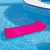 Northlight 74&quot; Pink Floating Foam Swimming Pool Mattress Lounger with Head Rest Image 1