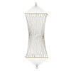 Northlight 78" Proper 31" Natural Macrame Hammock with Bars Image 1