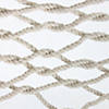 Northlight 78" White Lattice Macrame Netted Hammock with Bars Image 3