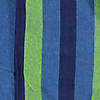 Northlight 78" x 59" Blue and Green Striped Woven Double Brazilian Hammock Image 3