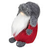 Northlight 8.25" LED Lighted Red and Gray Gnome Christmas Figure Image 2