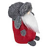 Northlight 8.25" LED Lighted Red and Gray Gnome Christmas Figure Image 3