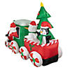 Northlight 8' Inflatable Train With Santa and Friends Outdoor Christmas Decoration Image 3