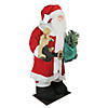 Northlight 8' LED Pre-Lit Musical Inflatable Santa Claus Christmas Figure Image 1