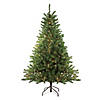 Northlight 8' Pre-Lit Medium Canadian Pine Artificial Christmas Tree - Clear Lights Image 1