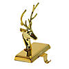 Northlight 8"shiny Gold Metal Deer Christmas Stocking Holder" Image 1