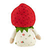 Northlight 9.5" green and red boy springtime strawberry gnome Image 4