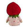 Northlight 9.5" green and red girl springtime strawberry gnome Image 4