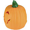 Northlight 9.75" Orange and Green Animated Double-Sided Pumpkin Halloween Decor Image 2