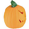 Northlight 9.75" Orange and Green Animated Double-Sided Pumpkin Halloween Decor Image 3