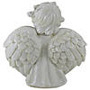 Northlight 9" Cherub Angel Wings Bird Feeder Outdoor Garden Statue Image 2