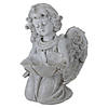 Northlight 9" Kneeling Angel with Flower Bird Feeder Outdoor Garden Statue Image 1