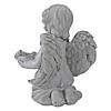 Northlight 9" Kneeling Angel with Flower Bird Feeder Outdoor Garden Statue Image 3