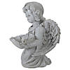 Northlight 9" Kneeling Angel with Flower Bird Feeder Outdoor Garden Statue Image 4