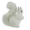 Northlight 9" White Squirrel with Silver Gems Christmas Tabletop Decoration Image 1