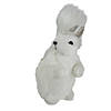 Northlight 9" White Squirrel with Silver Gems Christmas Tabletop Decoration Image 2
