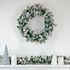 Northlight 9' x 10" Flocked Pine Artificial Christmas Garland - Unlit Image 1