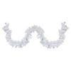 Northlight 9' x 10" Icy White Iridescent Spruce Artificial Christmas Garland - Unlit Image 1