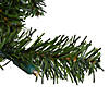 Northlight 9' x 10" Pre-Lit LED Canadian Pine Artificial Christmas Garland - Clear Lights Image 1