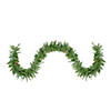 Northlight 9' x 10" Pre-Lit Northern Pine Artificial Christmas Garland - Multi Color Lights Image 1