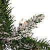 Northlight 9' x 10" Pre-lit Snow Mountain Pine Artificial Christmas Garland - Clear Lights Image 2