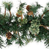 Northlight 9' x 12" Country Mixed Pine Artificial Christmas Garland - Unlit Image 4