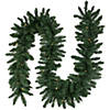 Northlight 9' x 12" Pre-Lit Buffalo Fir Artificial Christmas Garland - Warm White LED Lights Image 1