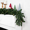 Northlight 9' x 12" Pre-Lit Buffalo Fir Artificial Christmas Garland - Warm White LED Lights Image 2