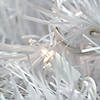 Northlight 9' x 12" Pre-Lit White Crystal Spruce Artificial Christmas Garland - Clear Dura Lights Image 2