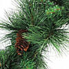 Northlight 9' x 14" White Valley Pine with Pine Cones Artificial Christmas Garland - Unlit Image 1