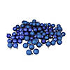 Northlight 96ct Royal Blue Shatterproof 4-Finish Christmas Ball Ornaments 1.5" (40mm) Image 1