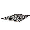 Northlight Black and Gray Abstract Rectangular Doormat 18" Proper 30" Image 2
