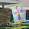 Northlight Easter Blessings Cross and Lilies Outdoor House Flag 28" x 40" Image 2