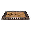 Northlight Gold and Natural Coir Rectangular "Welcome" Doormat 23" x 35" Image 2