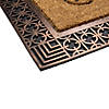 Northlight Gold and Natural Coir Rectangular "Welcome" Doormat 23" x 35" Image 4