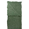 Northlight Green Chenille Cable Knit Rectangular Throw Blanket 50" x 60" Image 2