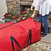 Northlight Large Red Christmas Holiday Storage Bag Image 1