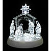 Northlight - LED Holy Family in Stable Christmas Nativity Scene 7.5 Inch Image 2