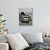 Northlight LED Lighted Fiber Optic Truck with Tree Christmas Canvas Wall Art 15.75"  x 11.75" Image 1