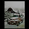 Northlight LED Lighted Fiber Optic Truck with Tree Christmas Canvas Wall Art 15.75"  x 11.75" Image 2