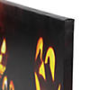 Northlight LED Lighted Silly and Spooky Jack-O-Lanterns Halloween Canvas Wall Art 15.75" x 12" Image 2