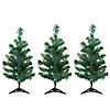 Northlight LED Pre-Lit Christmas Tree Pathway Markers Outdoor Decorations, Set of 3 Image 1