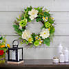 Northlight mixed floral artificial spring wreath  22-inch Image 1