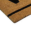 Northlight Natural Coir Outdoor Rectangular "Welcome" Doormat 16" Proper 48" Image 4