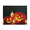 Northlight Orange and Black LED Lighted Halloween Jack-o'-Lanterns Wall Art 15.75" x 19.5" Image 3