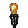 Northlight Pack of 25 Incandescent S14 Amber Christmas Replacement Bulbs Image 2