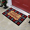 Northlight Red and Black Plaid &quot;Merry Christmas&quot; Rectangular Doormat 18&quot; x 30&quot; Image 2
